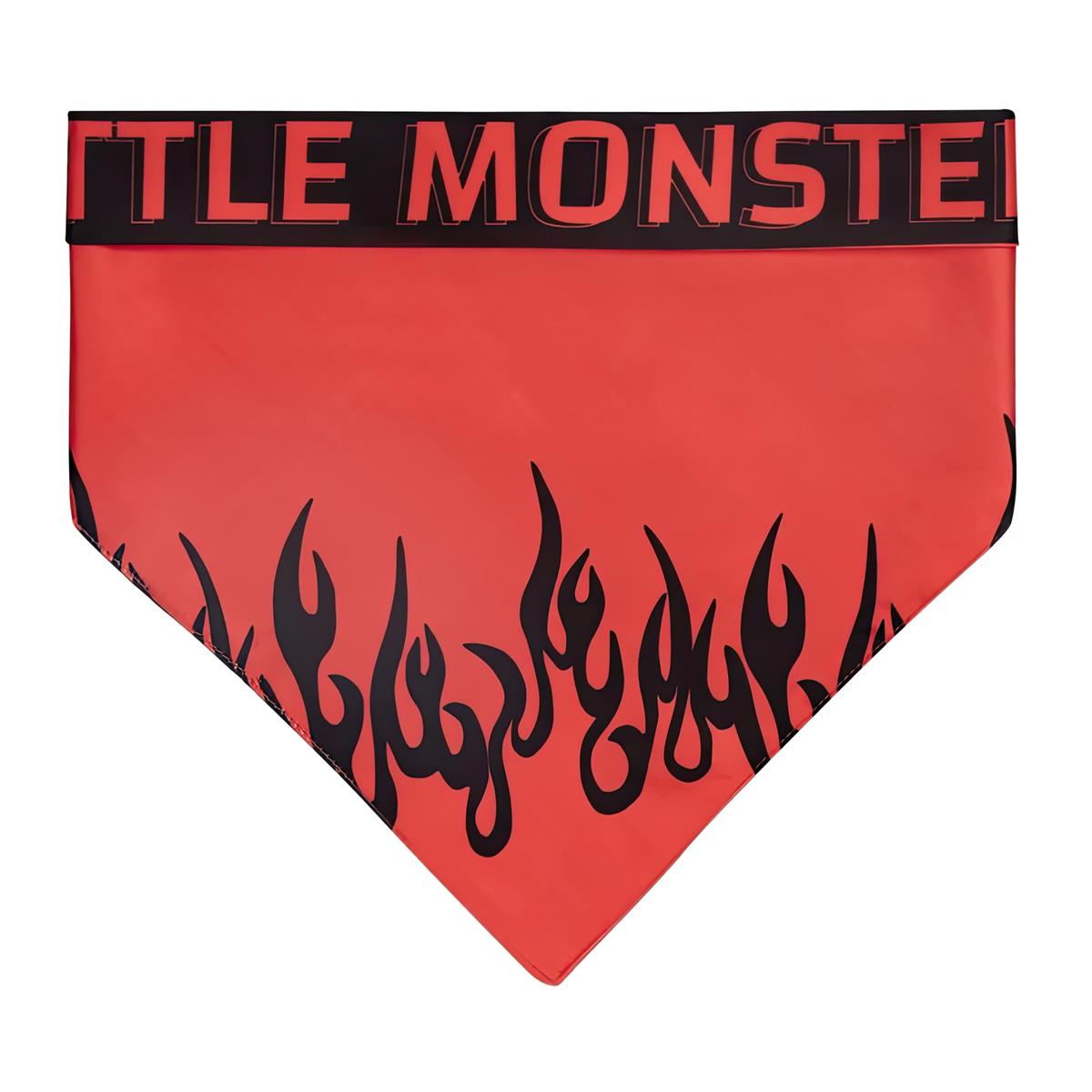 Little Monsters Black Fire Bandana