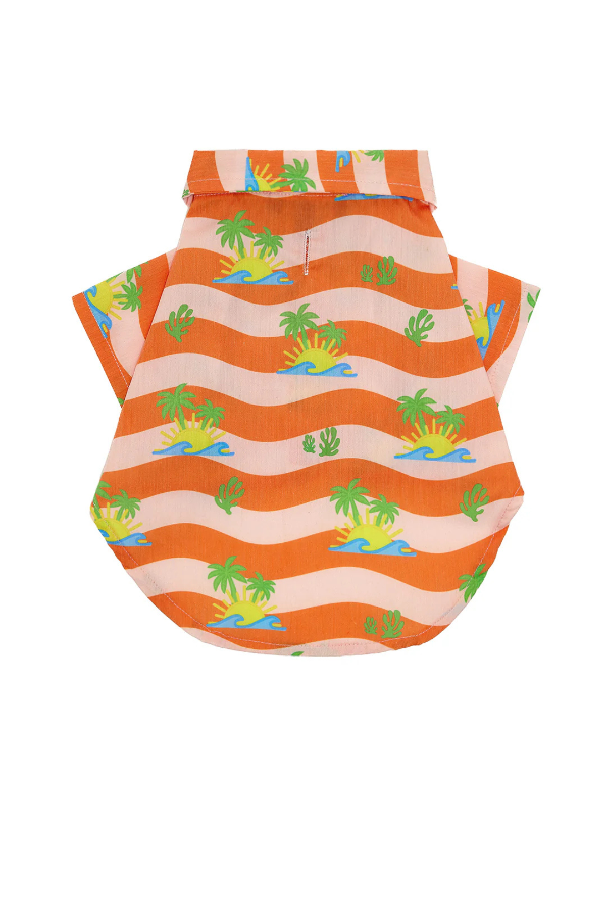 Little Monsters Orange Palm Gömlek