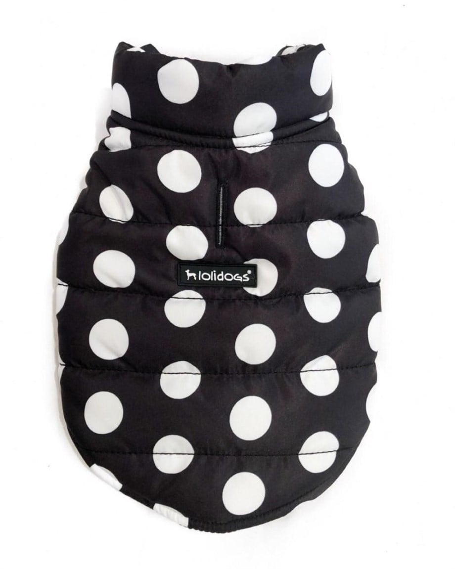 Lollidogs Dots Inflatable Dog Coat