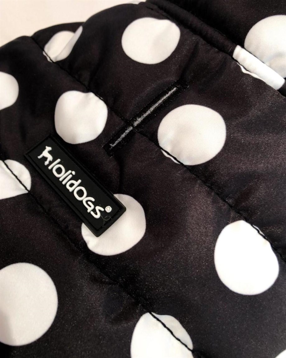 Lollidogs Dots Inflatable Dog Coat