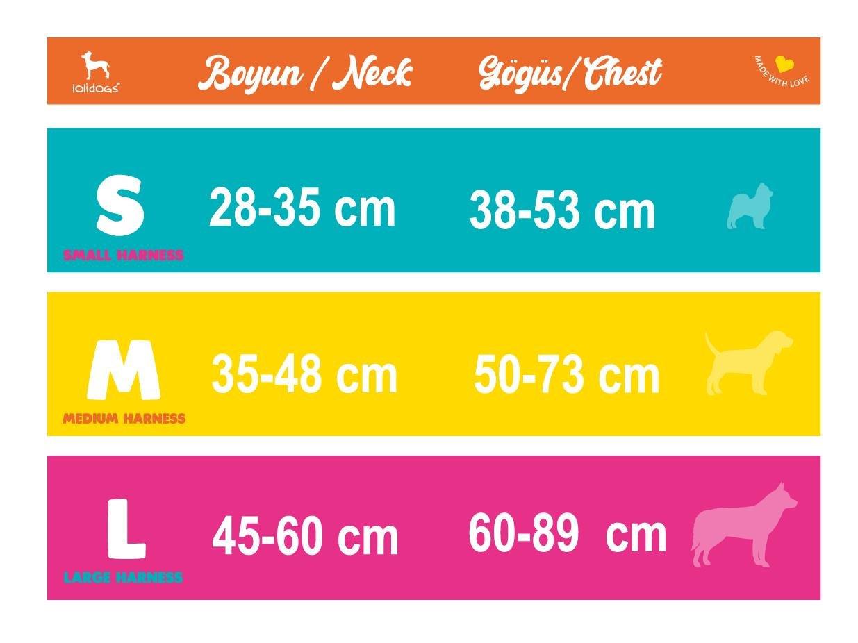 Lolidogs Jelly Collection Dog Harness Sunkiss