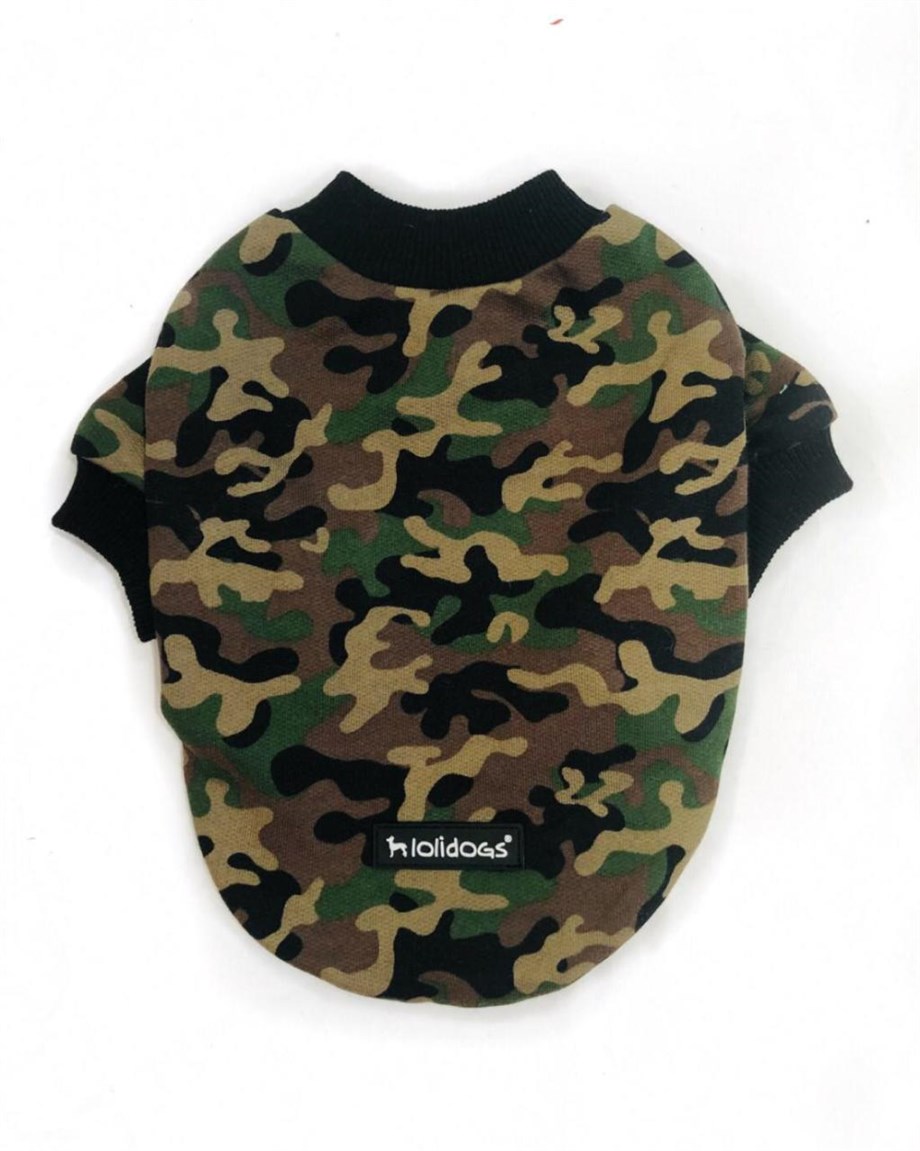 Lollidogs Camouflage Dog Sweatshirtu
