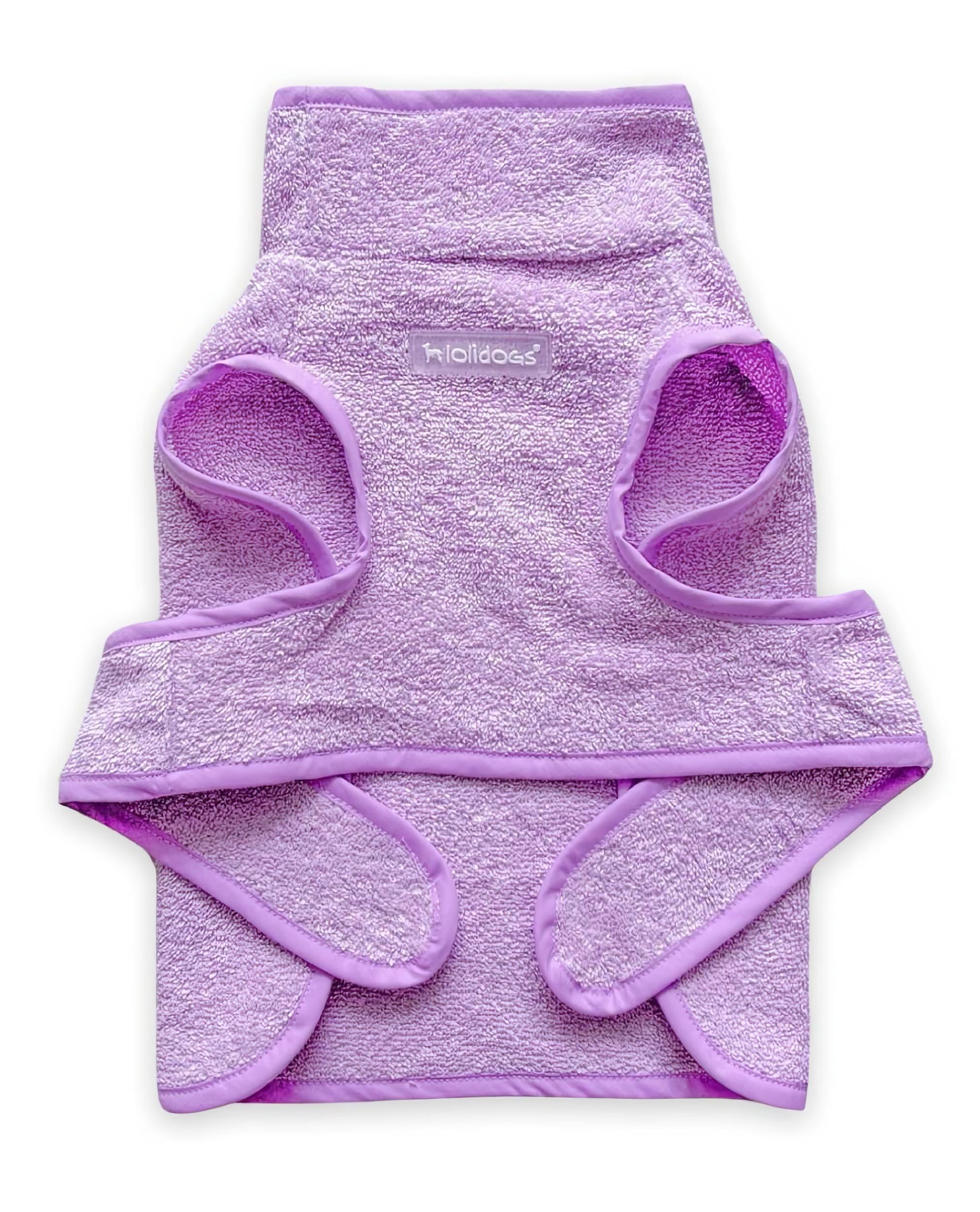 Lolidogs Lilac Köpek Bornozu Lila