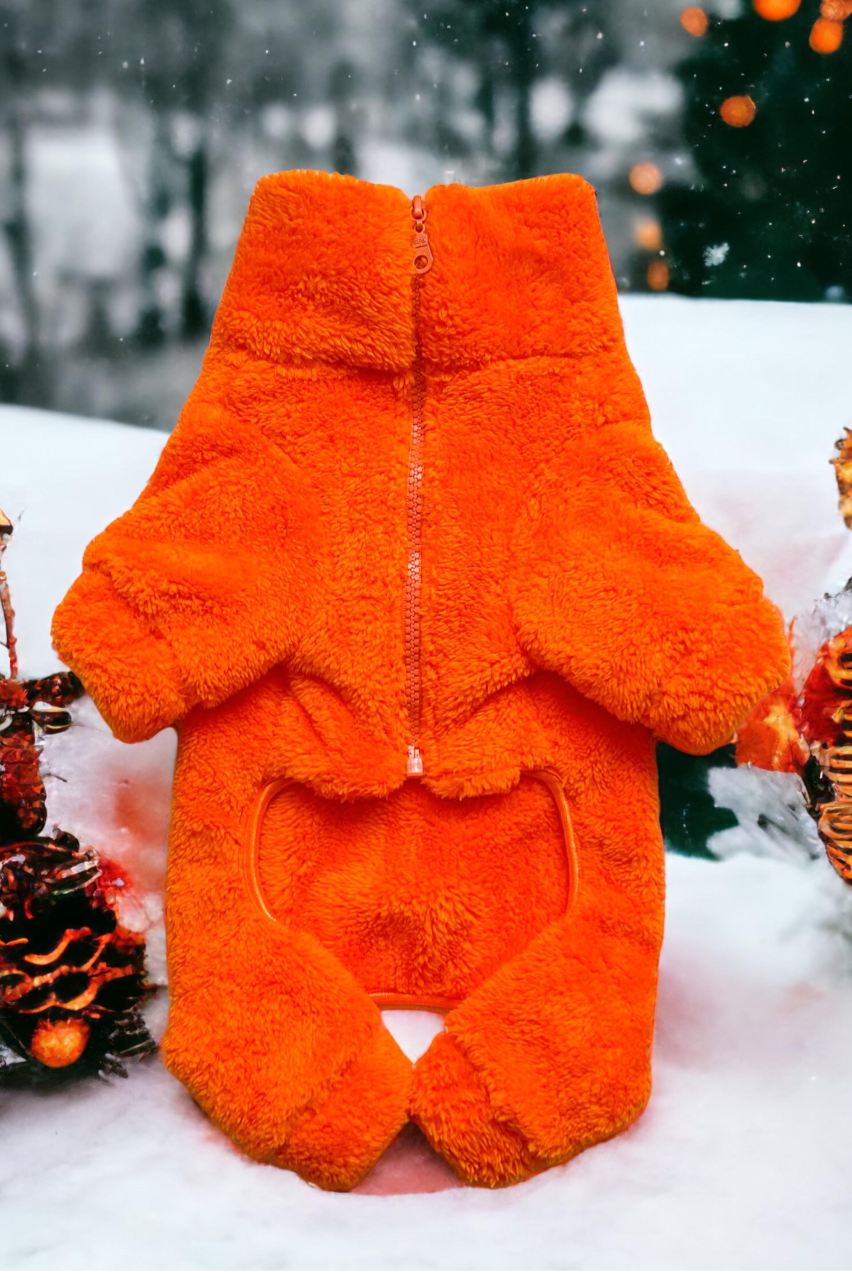 Lolidogs Pumpkin Peluş Köpek Tulumu Turuncu
