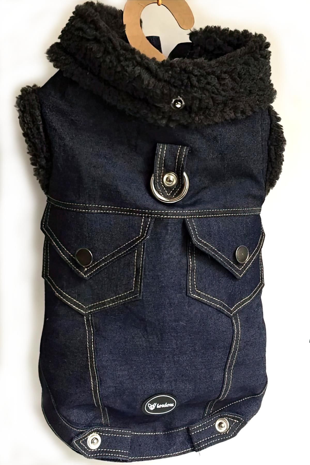 Lulu The Urban Pup Cosy Up Denim Jacket Smoky
