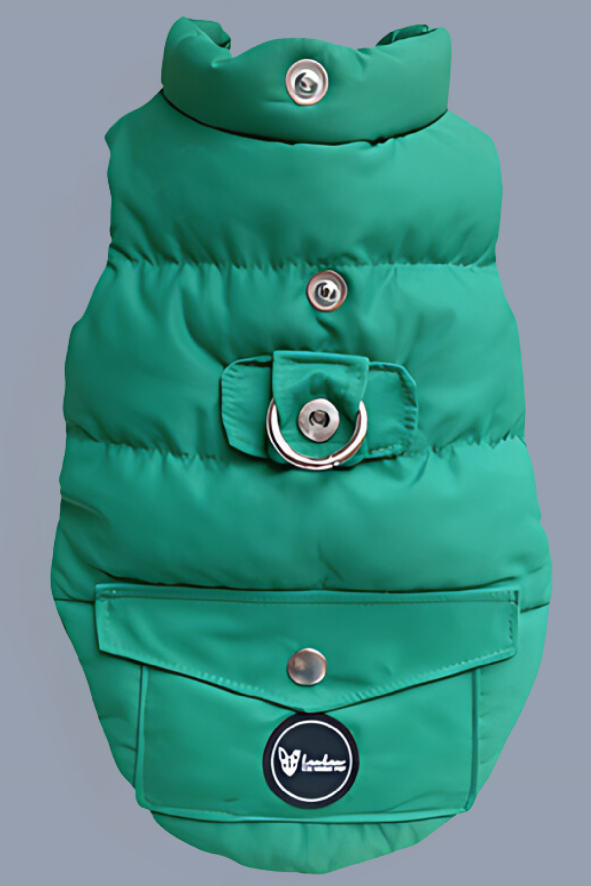 Lulu The Urban Pup The Green Puffer Jacket Köpek Mont