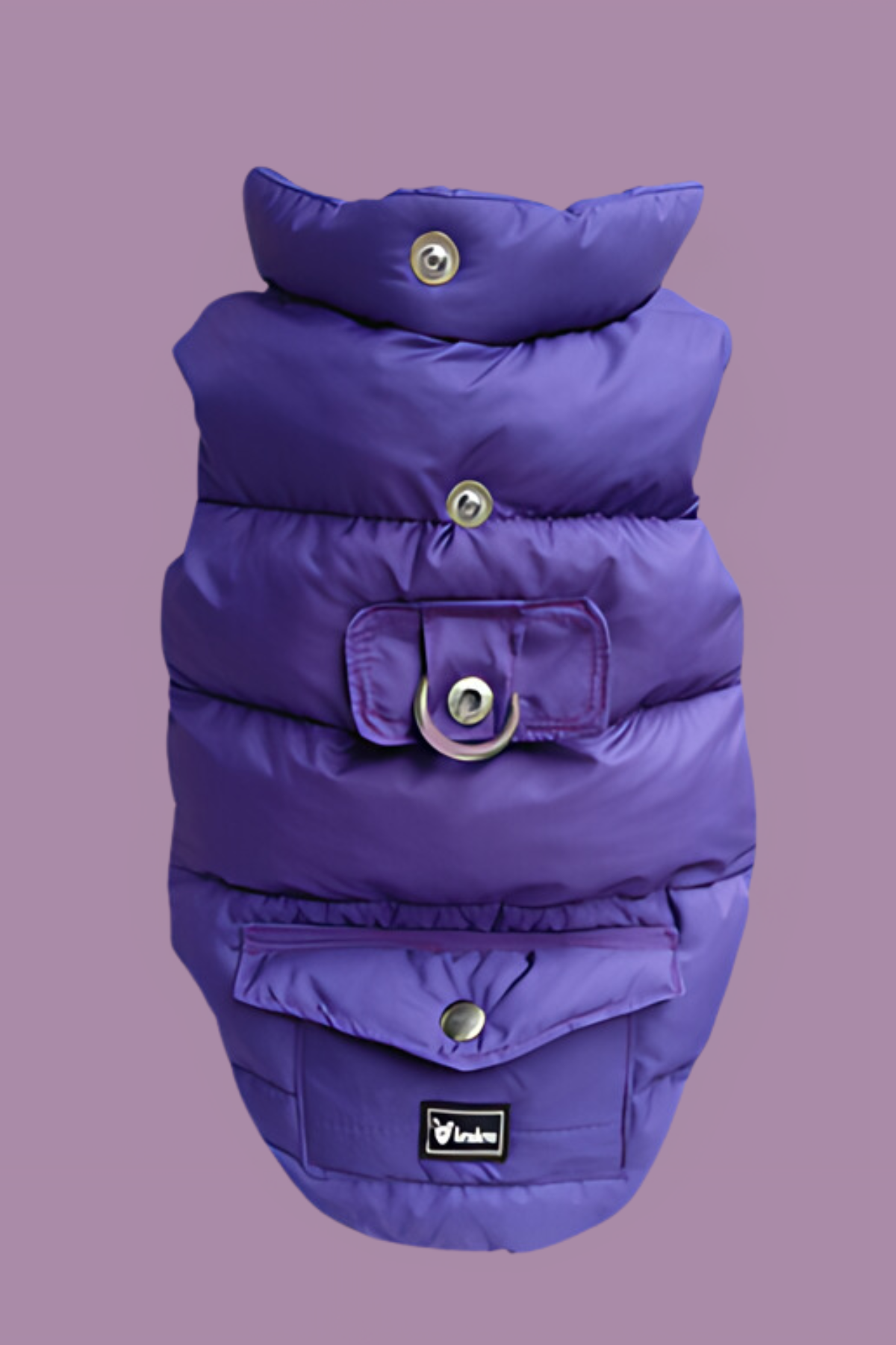 Lulu The Urban Pup The Violet Puffer Jacket Köpek Mont