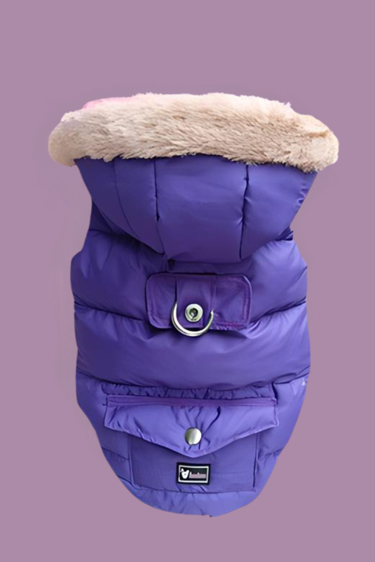 Lulu The Urban Pup The Violet Puffer Jacket Köpek Mont