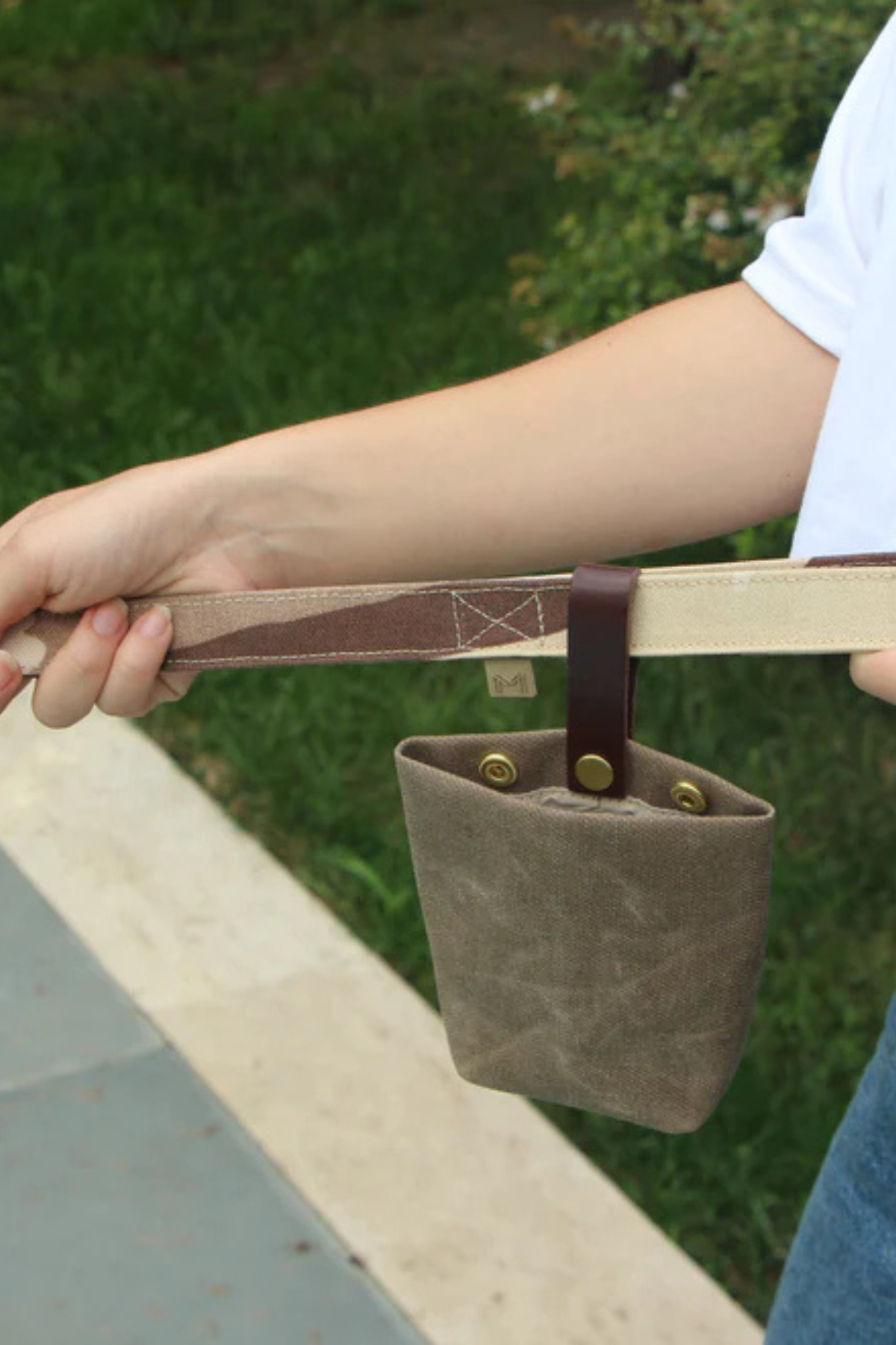 Mars and Mocha Vegan Kamuflaj Leash