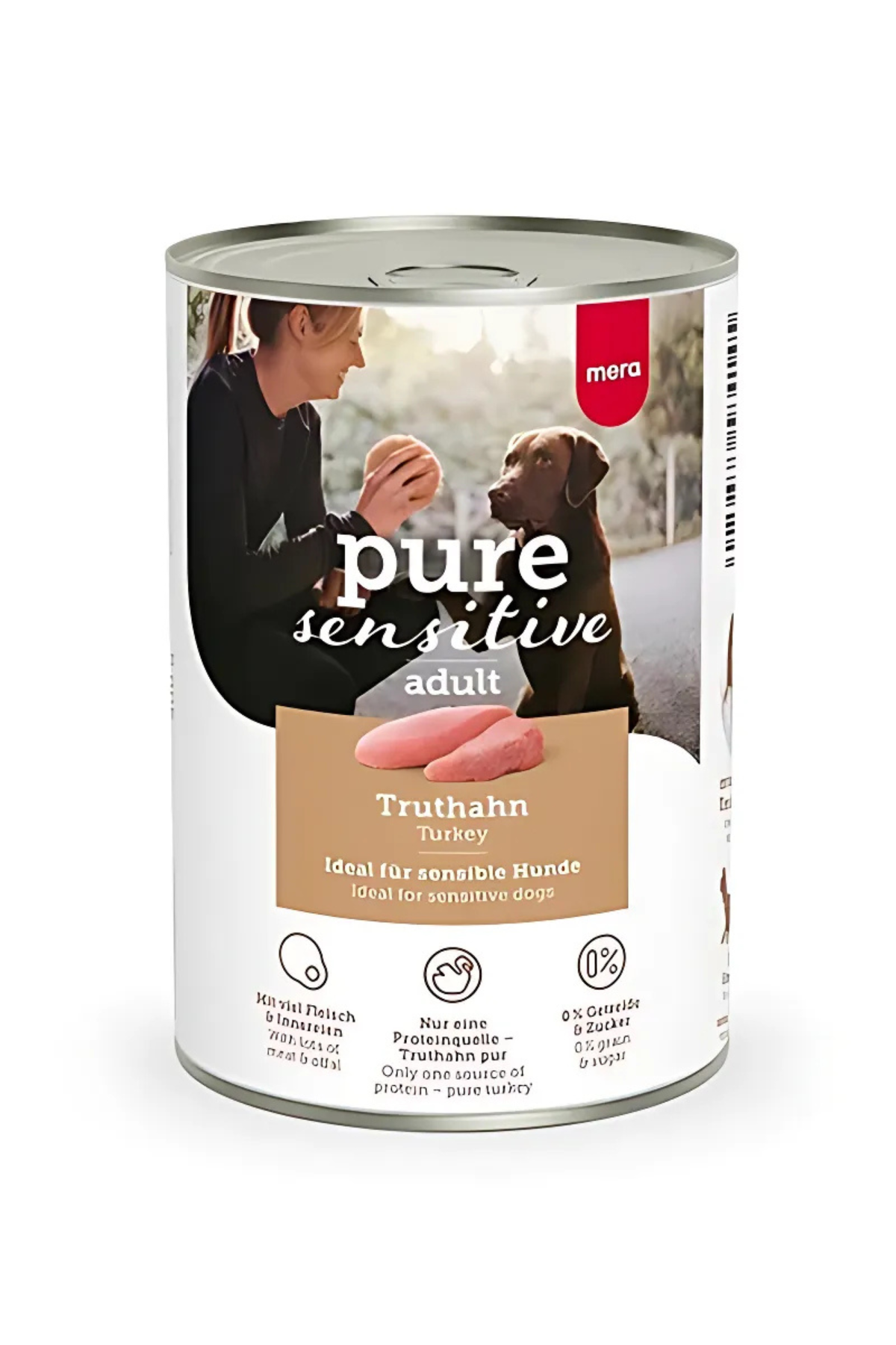Mera Pure Sensitive Adult Hindili Yetişkin Köpek Konservesi