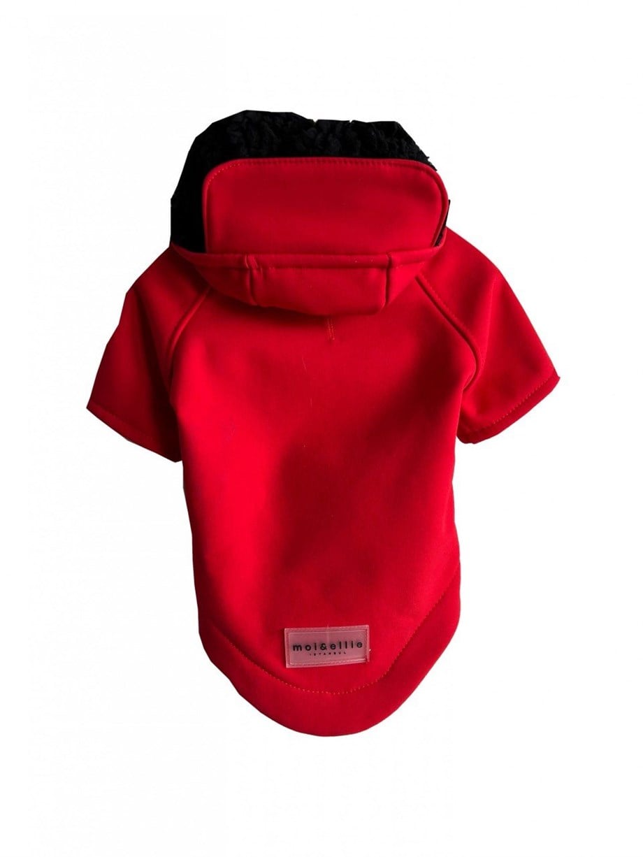 Moi and Ellie Max Red Raincoat Köpek Yağmurluk