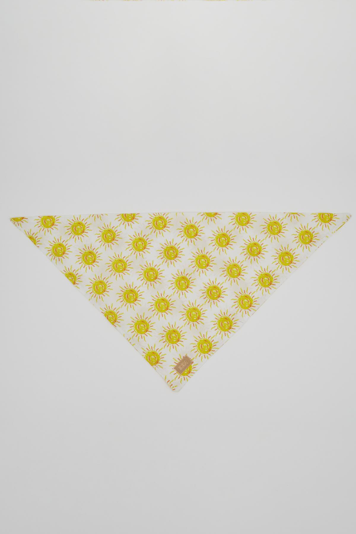 Monido Güneş Desenli Köpek Bandana