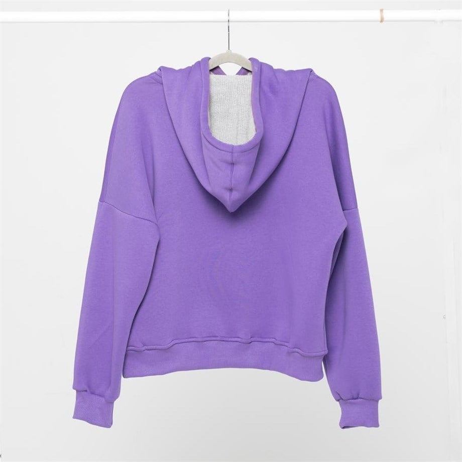 Mons Bonsy Oversize Purple Hoodie