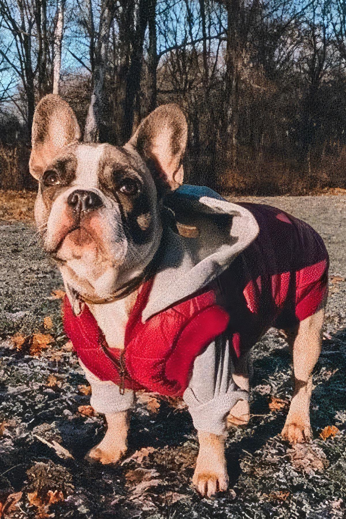 Mons Bons Puffer Maroon Dog Mont Burgundy