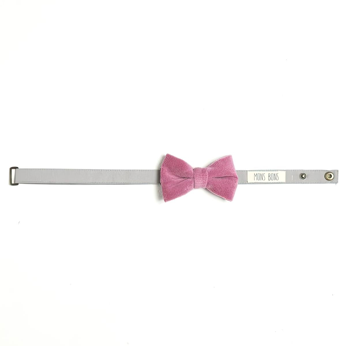Mons Bons Velvet Dog Papyon Pink