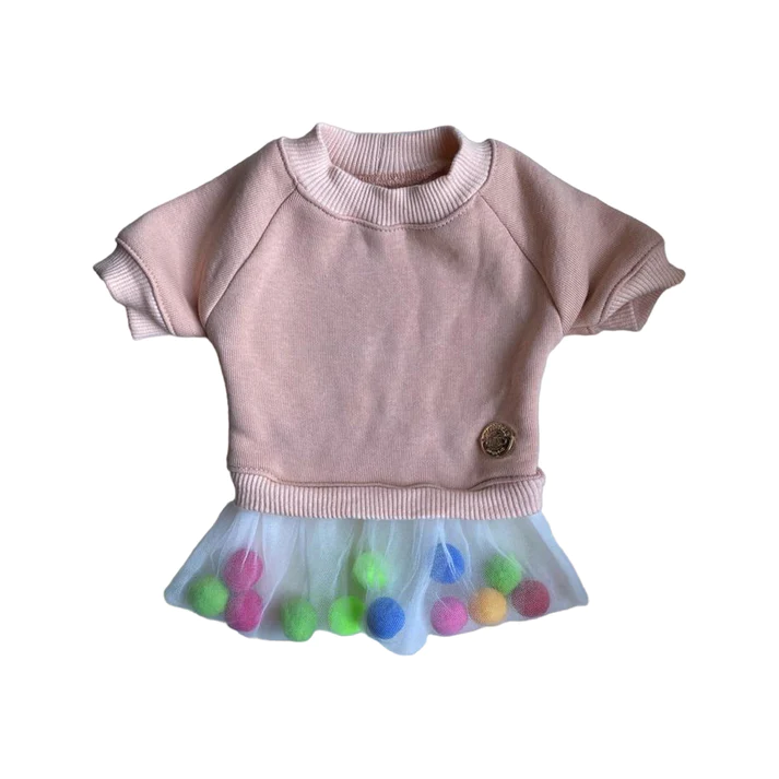My Petit Paw Hoodie Elbise - Candy Crush Somon