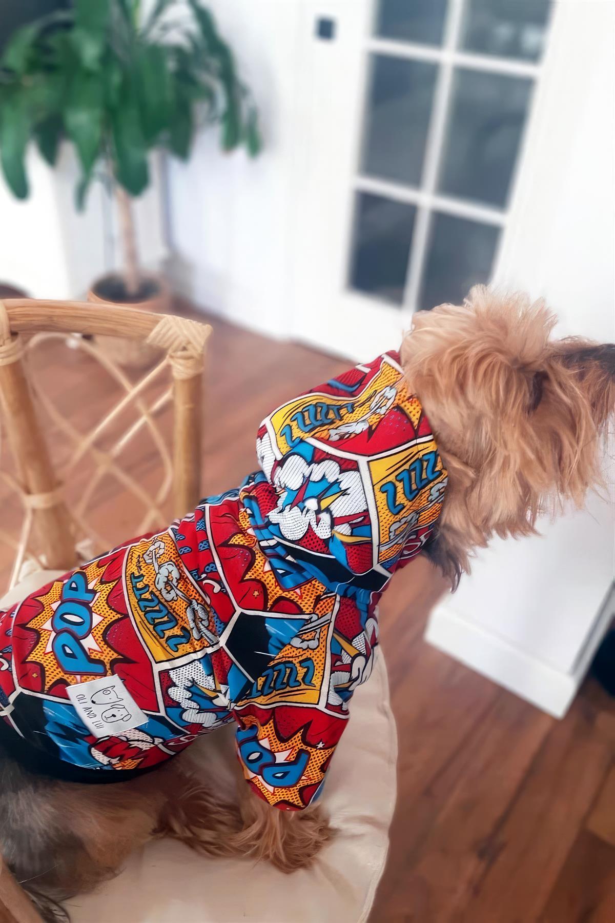 Oli and Lui Big Bang Köpek Sweatshirt