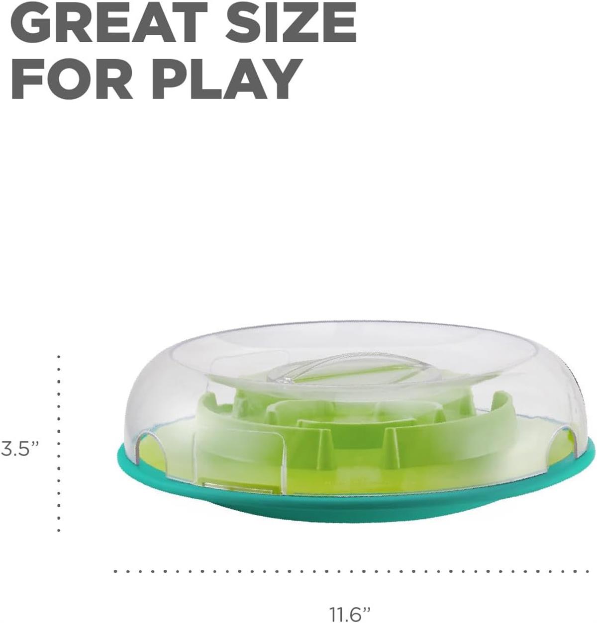 Outward Hound Nina Ottosson Wobble Bowl - Brain Toy/Sling Bowl for Dogs - Interactive