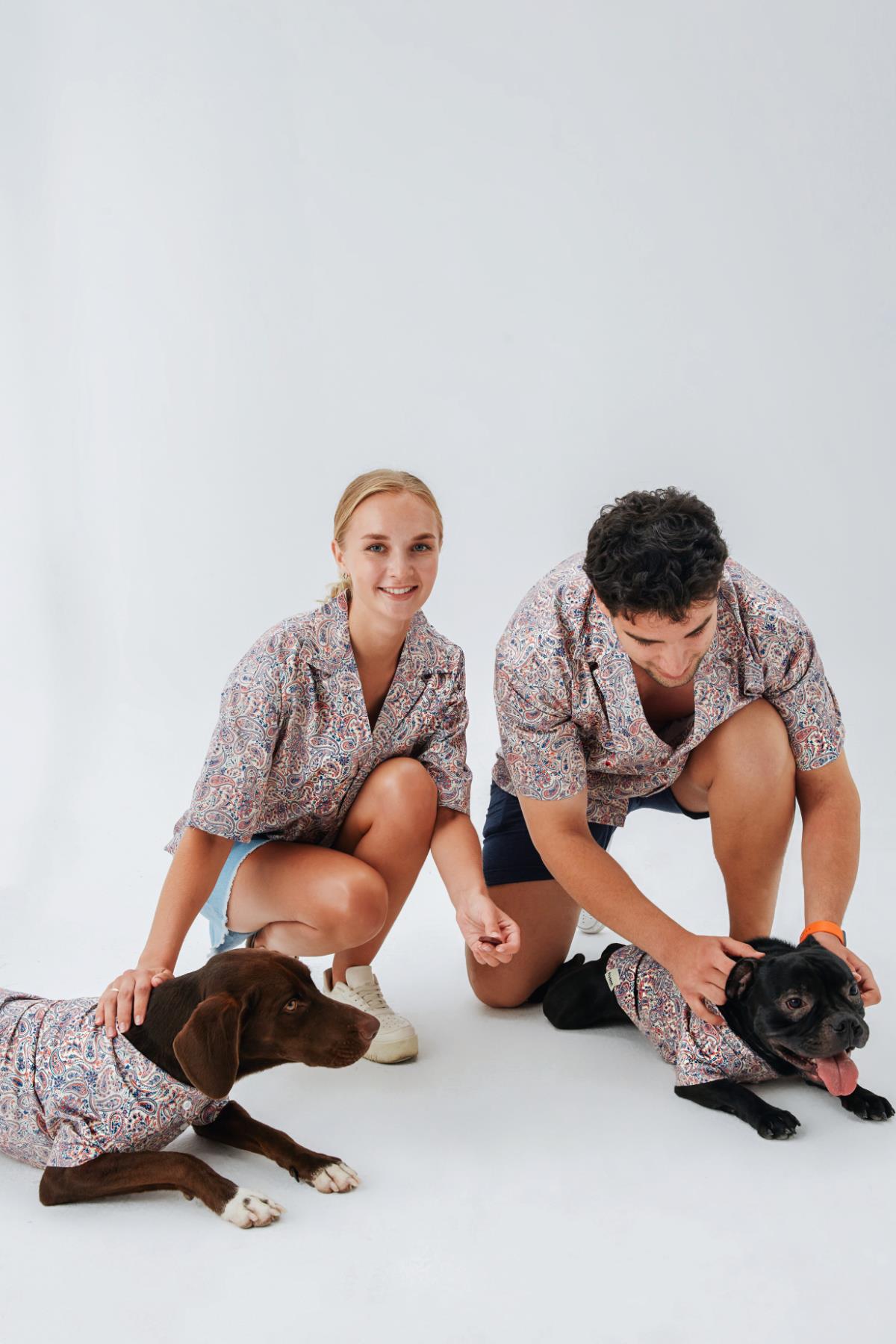 Paisley Gömlek Kombini