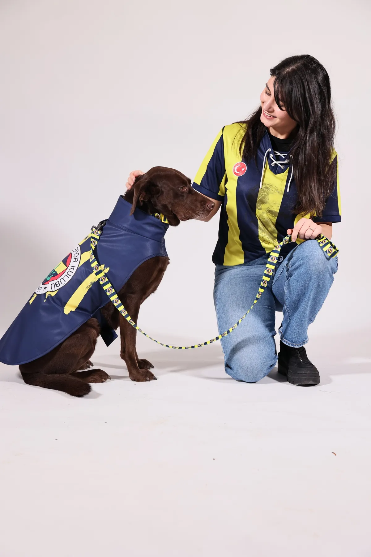 Pawlook Fenerbahçe Lisanslı Köpek Yağmurluğu
