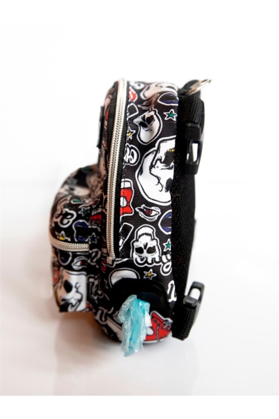 Pawlook Köpek Göğüs Tasması Sırt Çantası- Skull