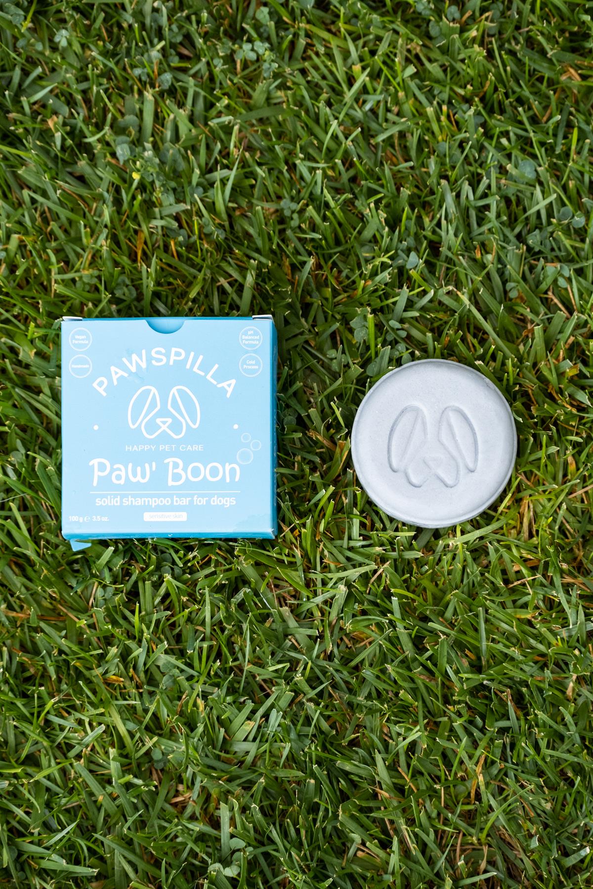 Pawspilla PawBoon Sensitive - Hassas Ciltler İçin Katı Köpek Şampuanı