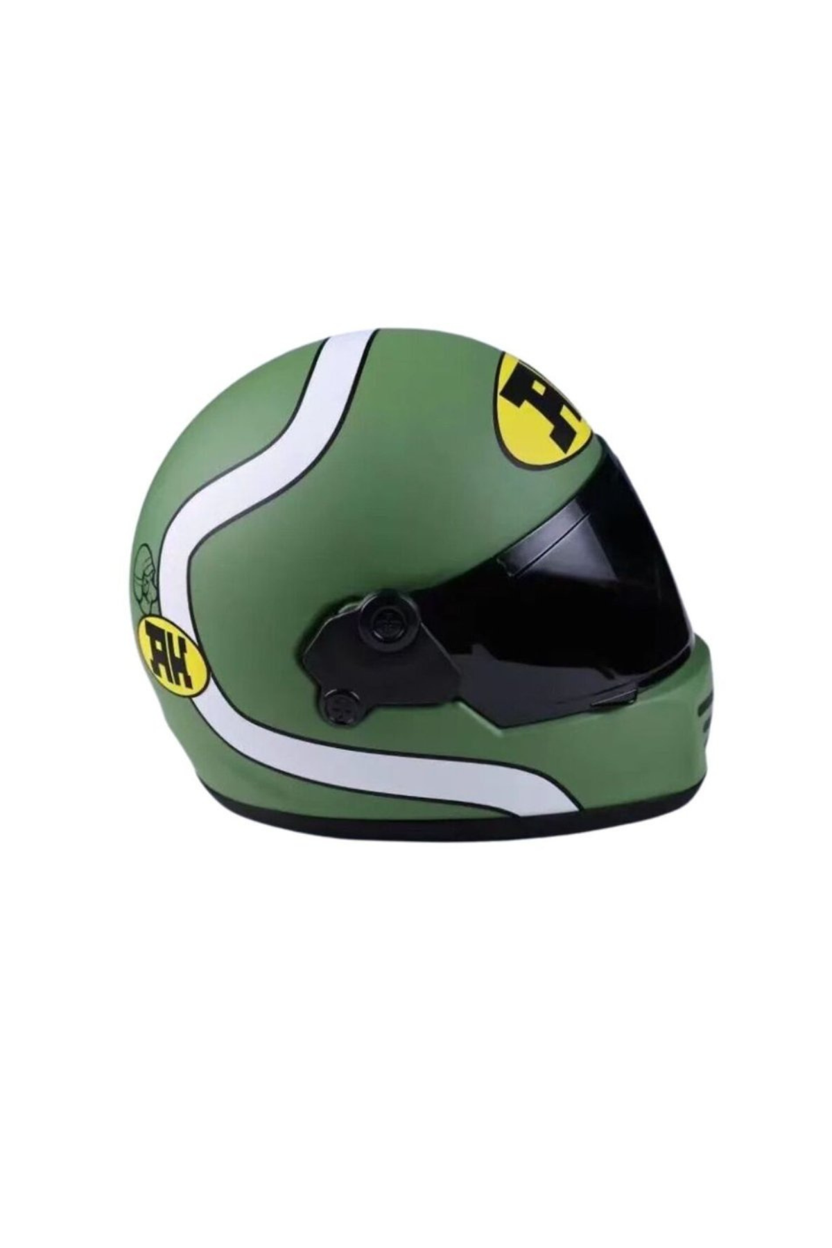 Pet Helmet Mini Kareli Kapalı Köpek Kask No 8