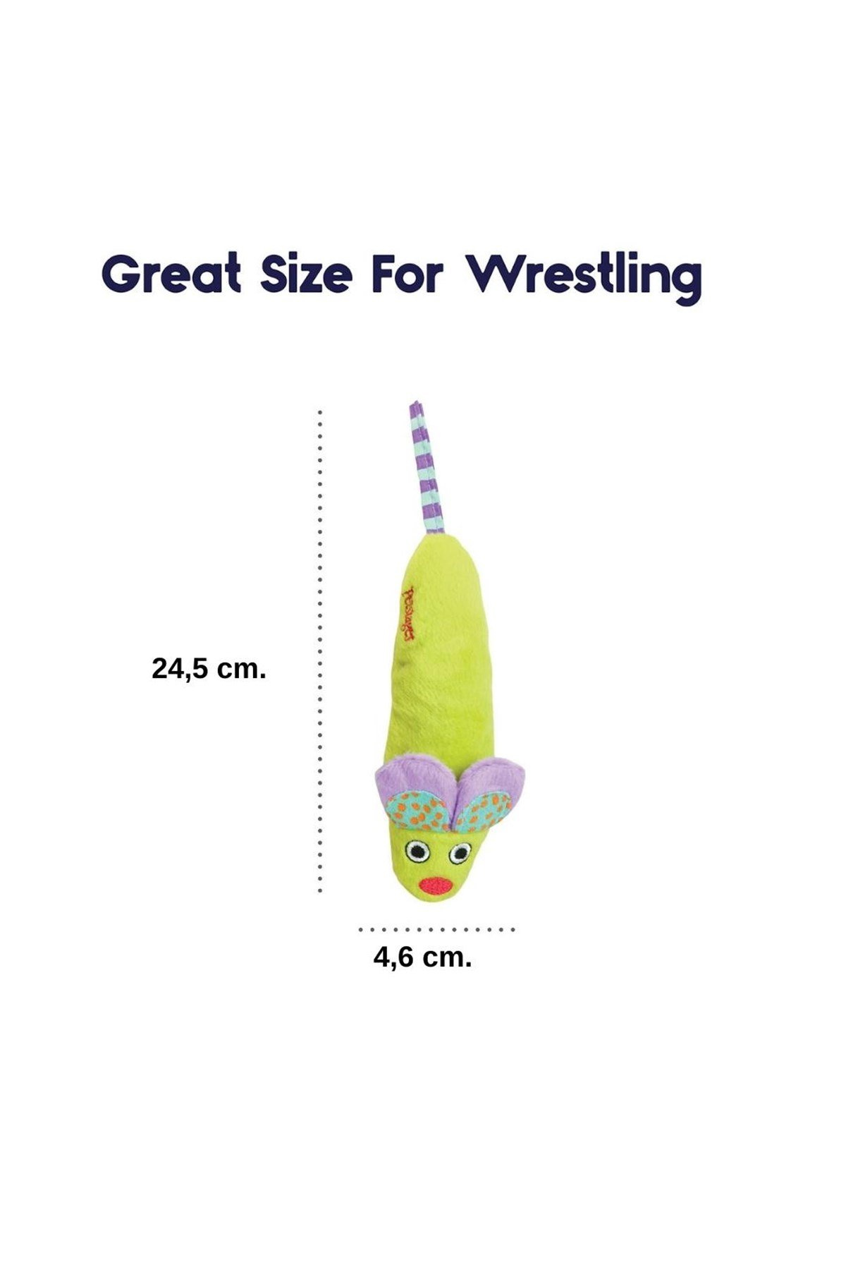 Petstages Green Magic Mightie Mouse Catnipli Kedi Oyuncağı 384