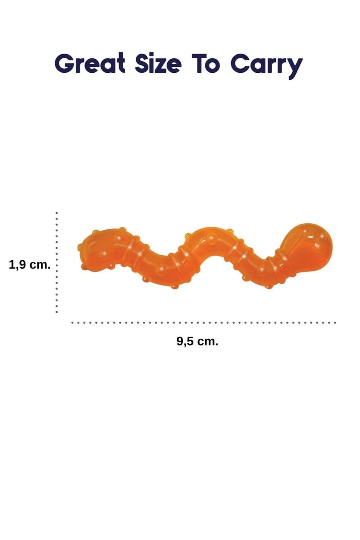 Petstages Orka Cat Wiglle Worm Catnipli Kedi Oyuncağı 