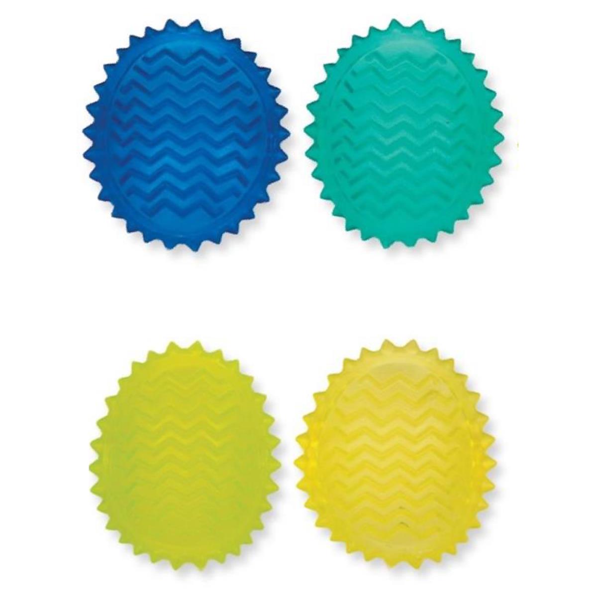 Petstages Toss N Flip Chips Chew Cat Toy, Blue