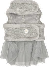 Pinkaholic New York Lidia Dress Light Grey Köpek Göğüs Tasması
