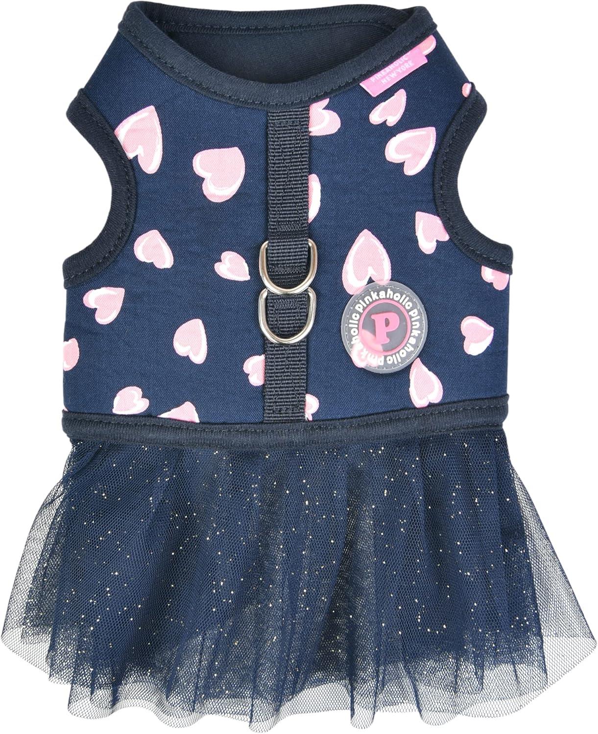 Pinkaholic New York Loveday Flirt Harness Navy Köpek Göğüs Tasması