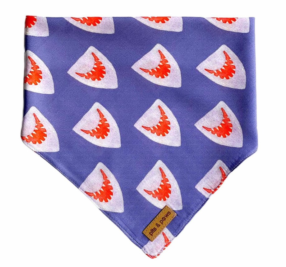 Pits & Paws Jaws Dog Bandana