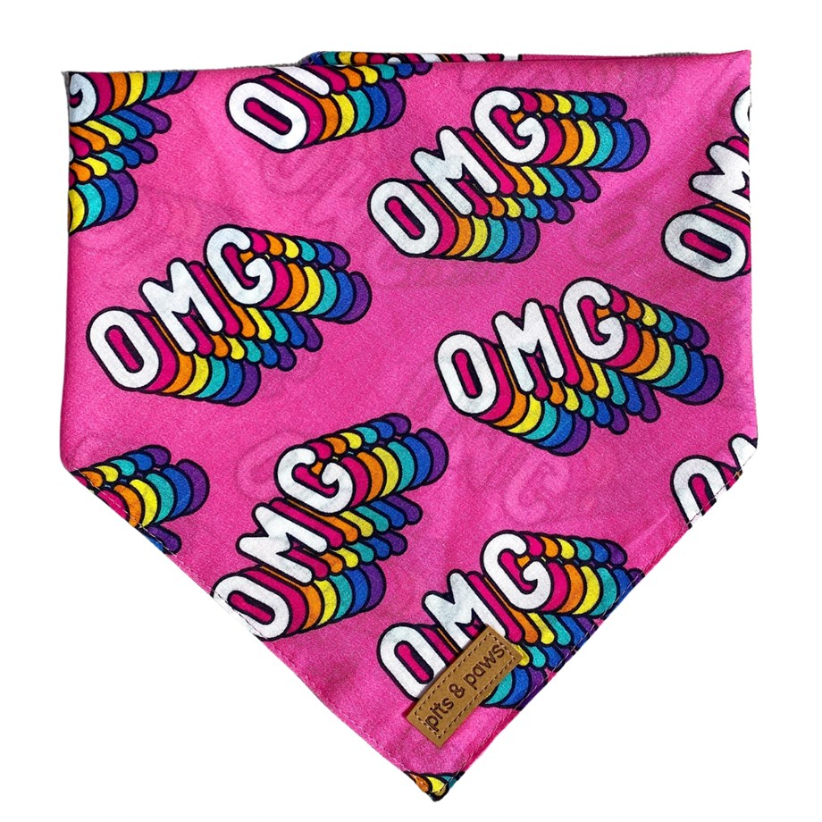 Pits&Paws OMG Köpek Bandanası