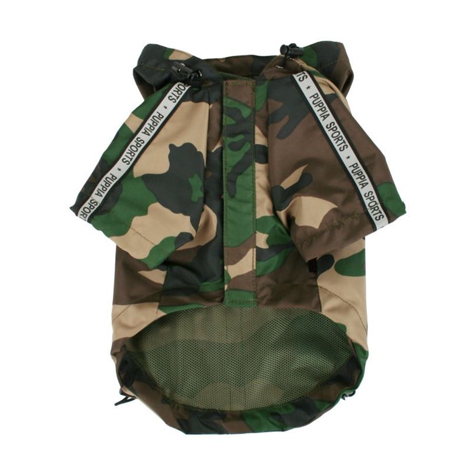 Puppia Base Jumper Köpek Yağmurluk Camo