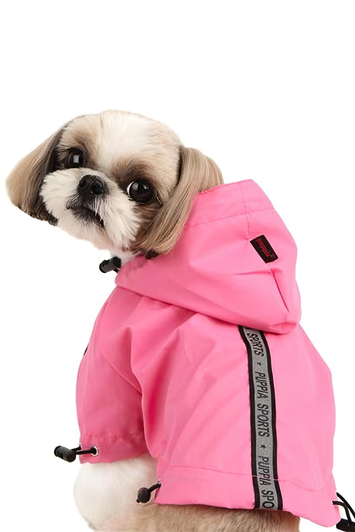 Puppia Base Jumper Dog Raincoat Pink