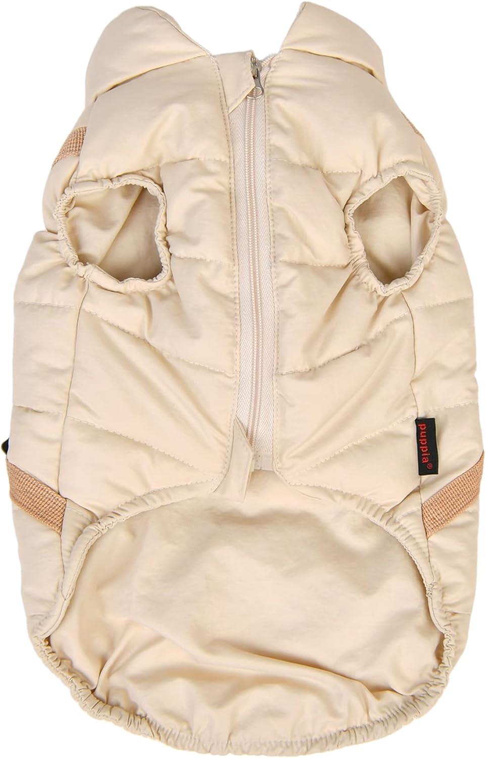 Puppia COTTON TOUCH HARNESS JUMPER Bej Köpek Montu