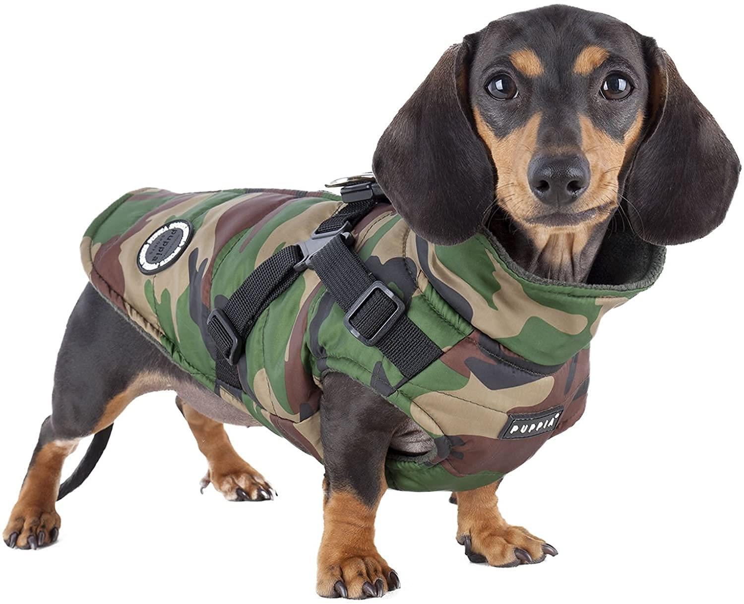 Puppia Mountaineer II Köpek Mont Kamuflaj