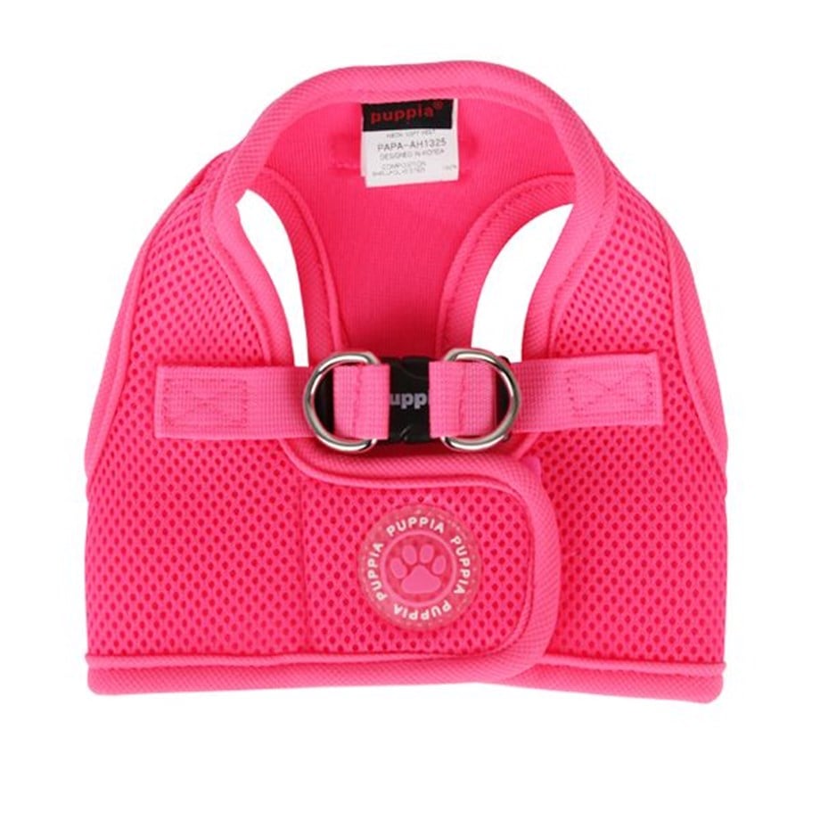 Puppia Neon Soft Vest Köpek Tasma Pembe
