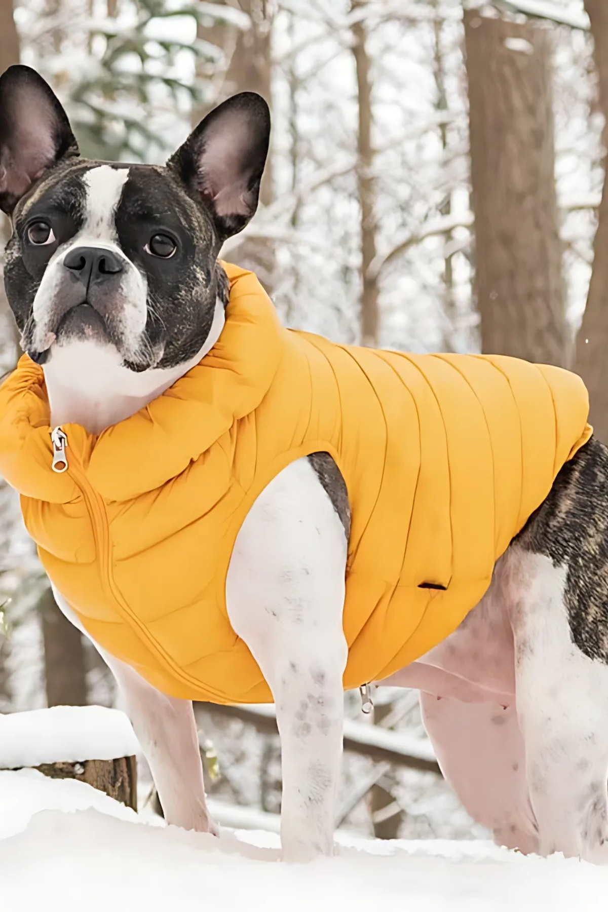 Puppia Puffer Yelek Hardal