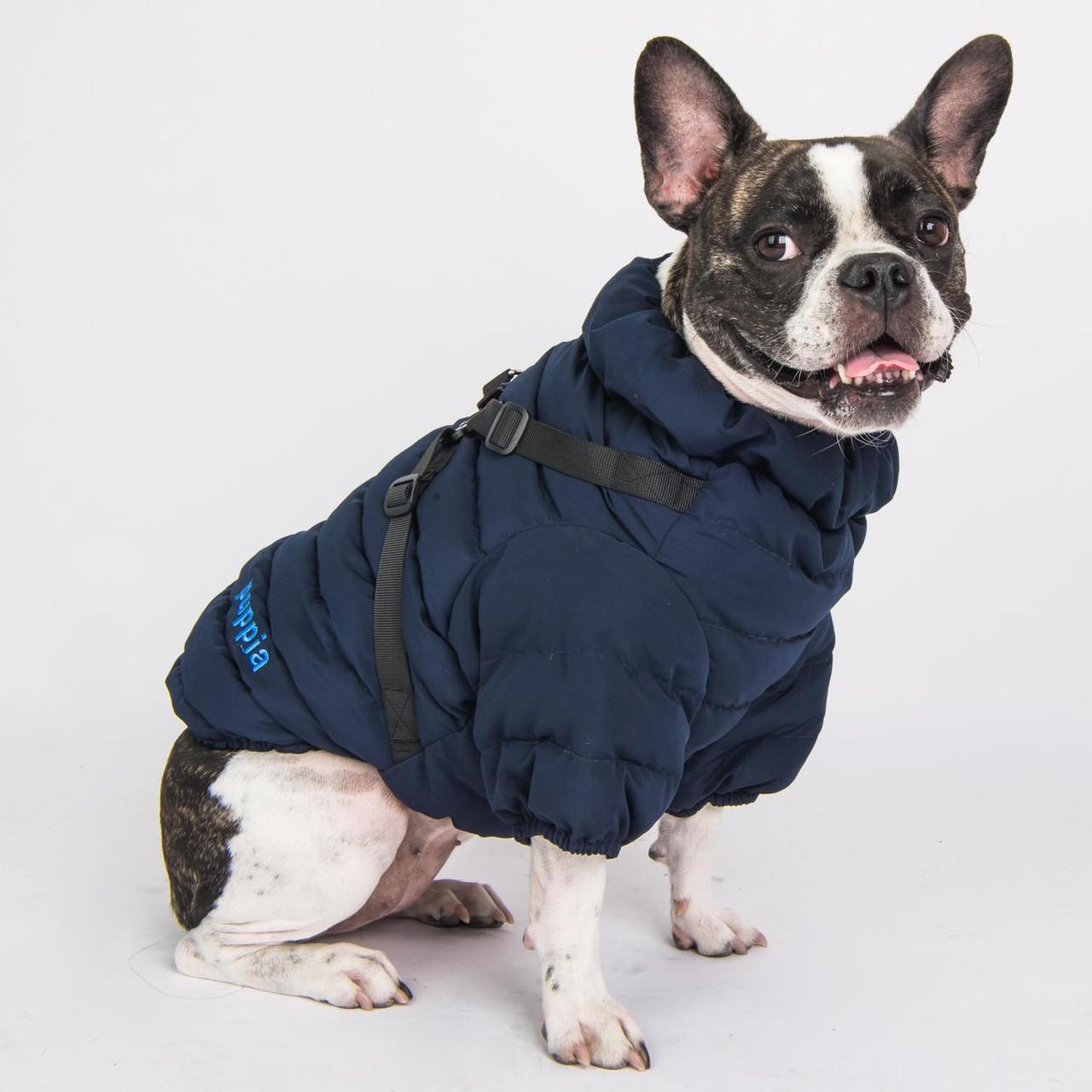 Puppia Soft Jumper Tasmalı Köpek Montu Lacivert