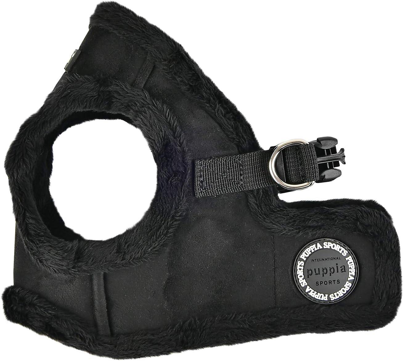 Puppia Terry Harness B Black Köpek Göğüs Tasması