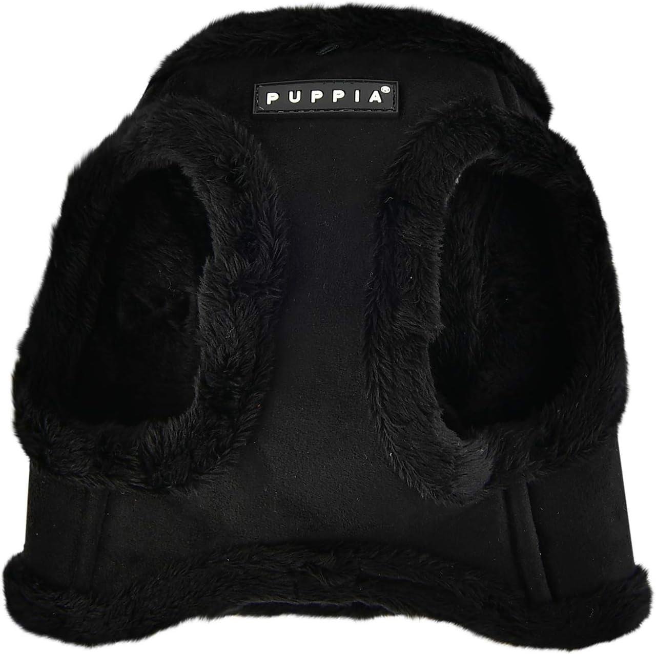 Puppia Terry Harness B Black Köpek Göğüs Tasması