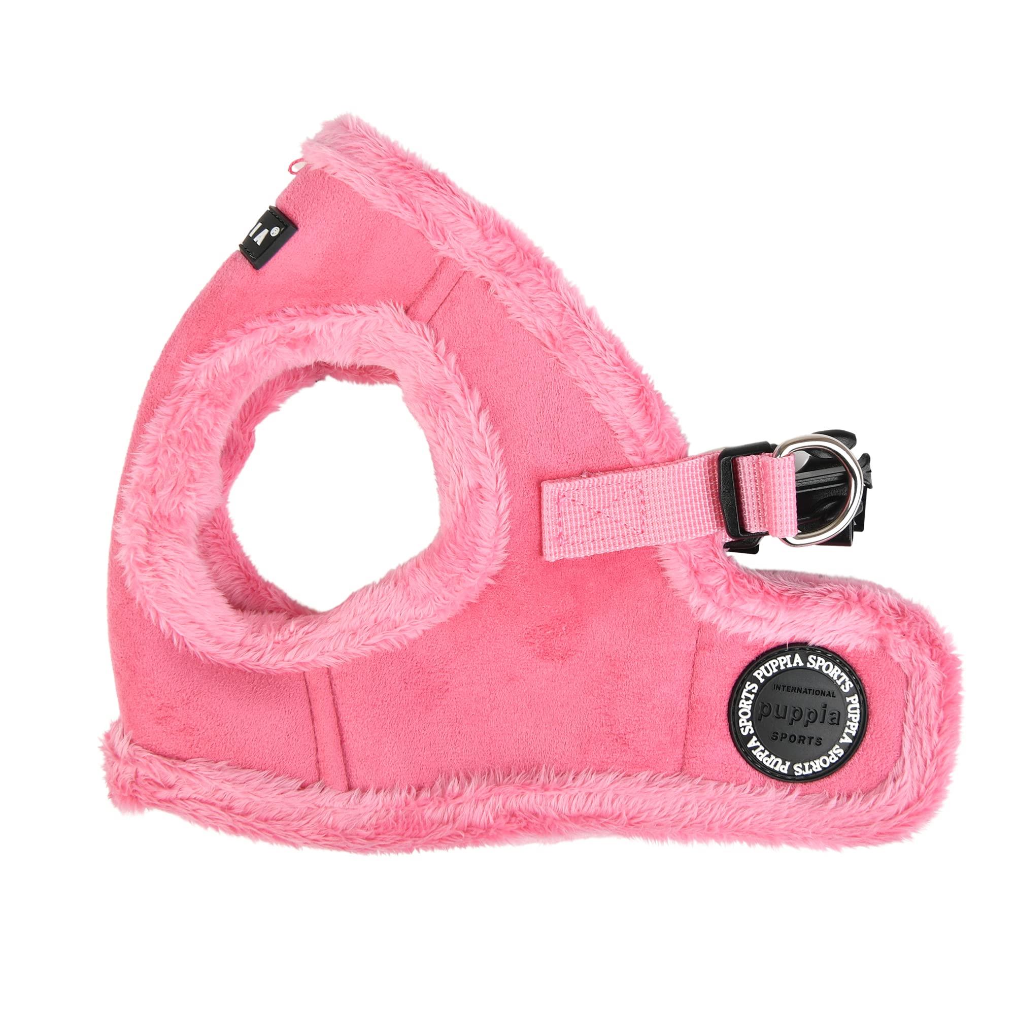 Puppia Terry Harness B Pink Köpek Göğüs Tasması