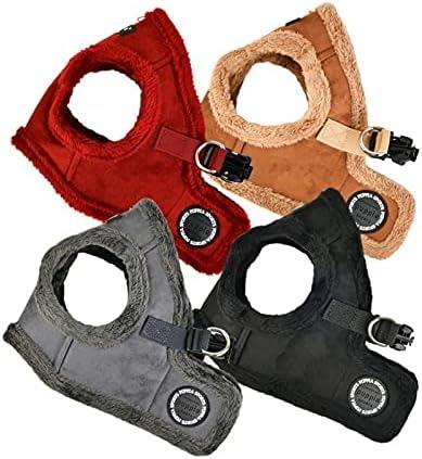 Puppia Terry Harness B Wine Köpek Göğüs Tasması