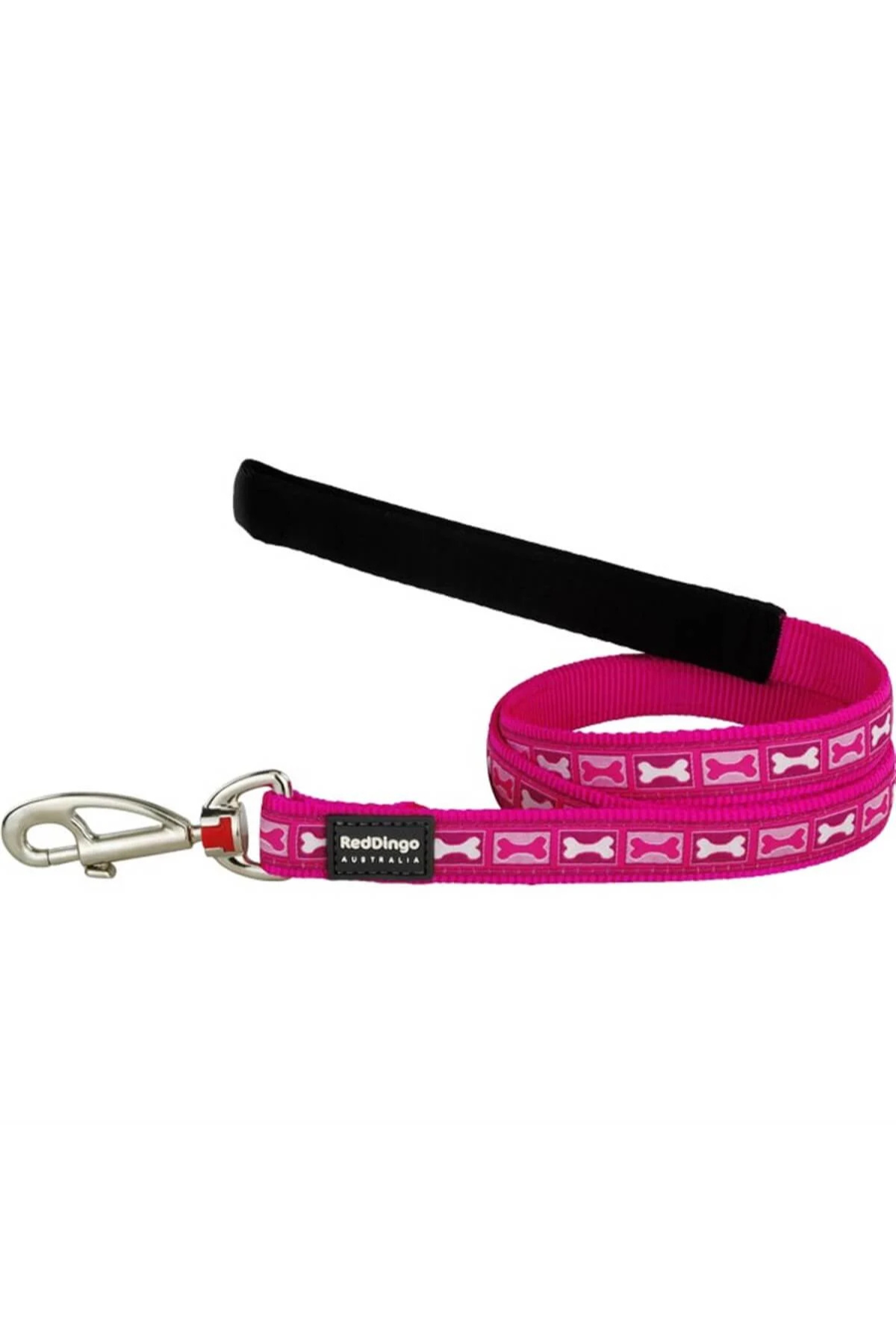Reddingo Bone Yard Desenli Pembe Uzatma Köpek Tasması 20 Mm