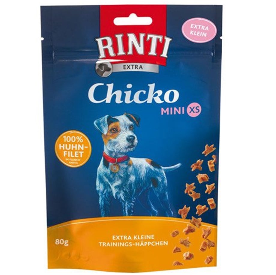 Rinti Chicko Mini XS Tavuklu Küçük Irk Köpek Ödül Maması 80 Gr