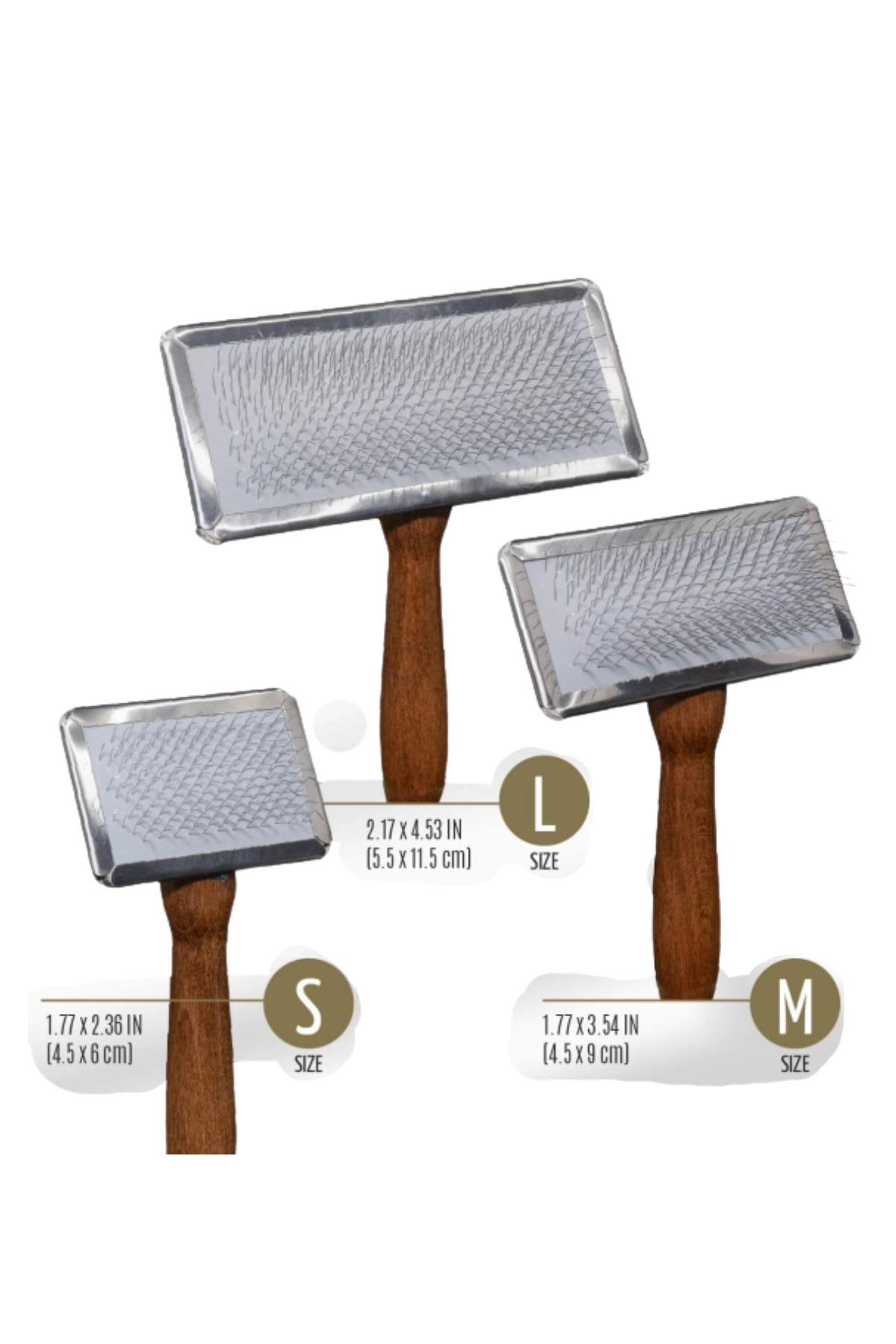 Tauro Pro Line Ahşap, Metal Dikdörtgen Fırça 11mm 