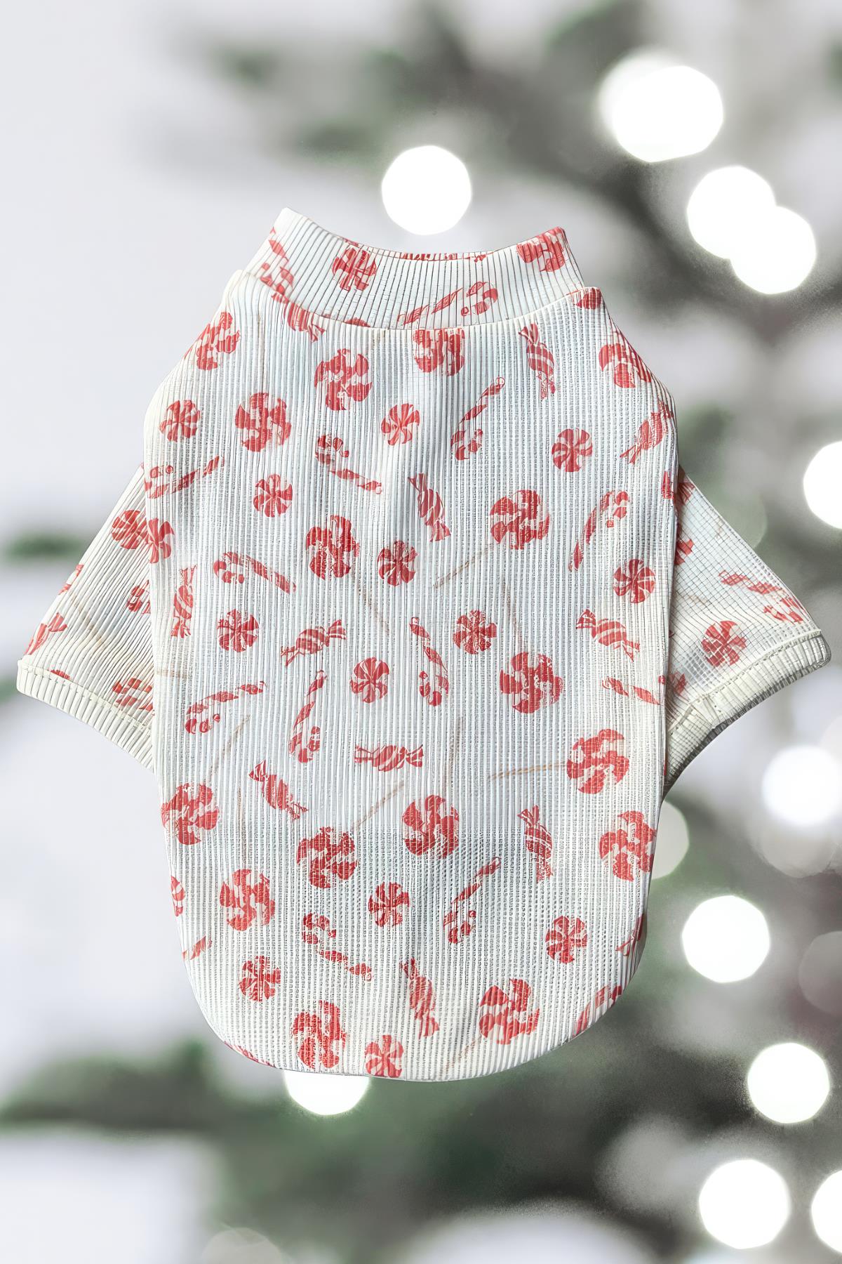 Lil.co Candy Cane Köpek Kazağı