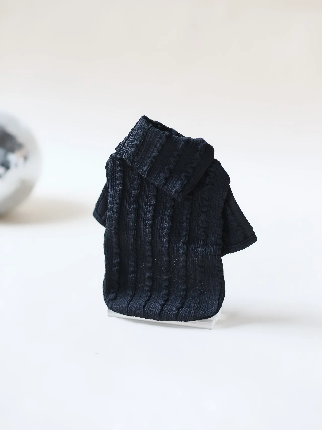 The Little Company Mireille Dog Sweater Black